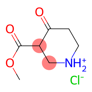 3-methoxycarbonyl-4-oxopiperidinium chloride