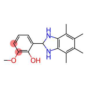 2-methoxy-6-(4,5,6,7-tetramethyl-2,3-dihydro-1H-benzo[d]imidazol-2-yl)phenol