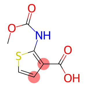 2-[(methoxycarbonyl)amino]thiophene-3-carboxylic acid