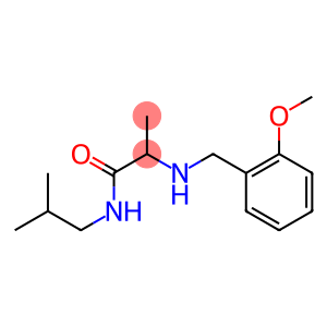 2-{[(2-methoxyphenyl)methyl]amino}-N-(2-methylpropyl)propanamide