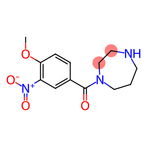 1-[(4-methoxy-3-nitrophenyl)carbonyl]-1,4-diazepane