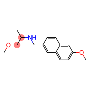 [(6-methoxynaphthalen-2-yl)methyl](1-methoxypropan-2-yl)amine