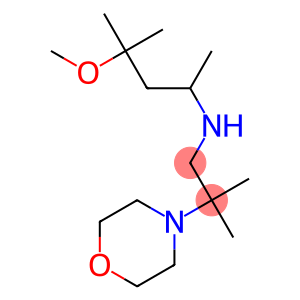 (4-methoxy-4-methylpentan-2-yl)[2-methyl-2-(morpholin-4-yl)propyl]amine