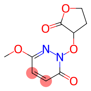6-METHOXY-2-(2-OXOTETRAHYDRO-3-FURYLOXY)-3(2H)-PYRIDAZINONE