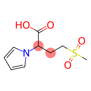 4-methanesulfonyl-2-(1H-pyrrol-1-yl)butanoic acid