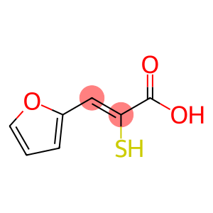 3-(2-Furanyl)-2-mercaptopropenoic acid