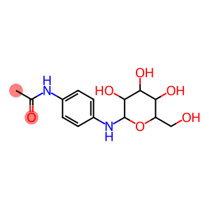N-(4-{[3,4,5-trihydroxy-6-(hydroxymethyl)tetrahydro-2H-pyran-2-yl]amino}phenyl)acetamide