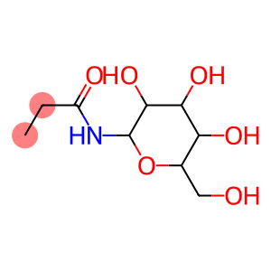 N-[3,4,5-trihydroxy-6-(hydroxymethyl)tetrahydro-2H-pyran-2-yl]propanamide