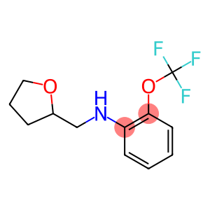 N-(oxolan-2-ylmethyl)-2-(trifluoromethoxy)aniline