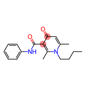N-Phenyl-1-butyl-2,6-dimethyl-4-oxo-1,4-dihydro-3-pyridinecarboxamide