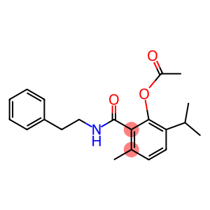 N-Phenethyl-3-acetoxy-p-cymene-2-carboxamide