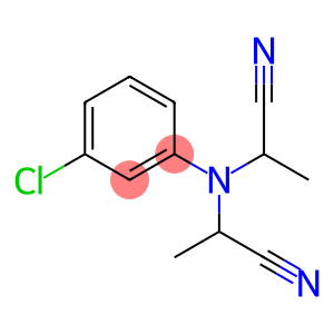 N,N-Di(1-cyanoethyl)-m-chloroaniline