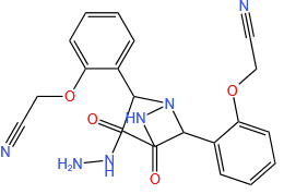 N'~1~,N'~2~-bis[2-(cyanomethoxy)benzylidene]ethanedihydrazide