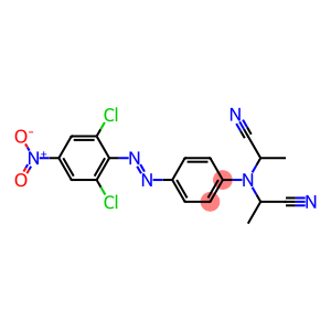 N,N-Bis(1-cyanoethyl)-4-(2,6-dichloro-4-nitrophenylazo)aniline