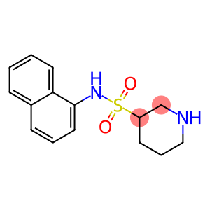 N-1-naphthylpiperidine-3-sulfonamide