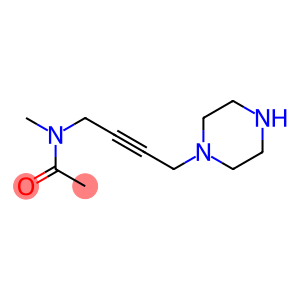 N-Methyl-N-[4-[1-piperazinyl]-2-butynyl]acetamide