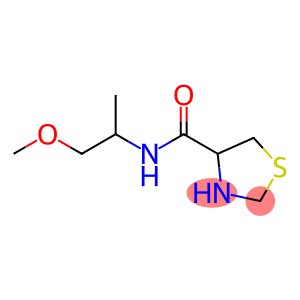N-(2-methoxy-1-methylethyl)-1,3-thiazolidine-4-carboxamide