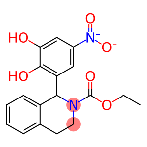 1-(5-Nitro-2,3-dihydroxyphenyl)-1,2,3,4-tetrahydroisoquinoline-2-carboxylic acid ethyl ester