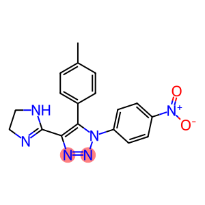 1-(4-Nitrophenyl)-4-[(4,5-dihydro-1H-imidazol)-2-yl]-5-(4-methylphenyl)-1H-1,2,3-triazole