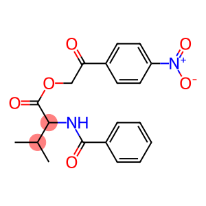 2-{4-nitrophenyl}-2-oxoethyl 3-methyl-2-[(phenylcarbonyl)amino]butanoate
