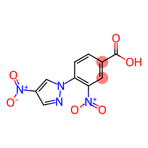 3-nitro-4-(4-nitro-1H-pyrazol-1-yl)benzoic acid