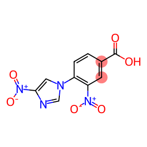 3-nitro-4-(4-nitro-1H-imidazol-1-yl)benzoic acid