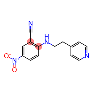 5-Nitro-2-(2-pyridin-4-yl-ethylamino)-benzonitrile