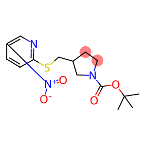 3-(5-Nitro-pyridin-2-ylsulfanylMethyl)-pyrrolidine-1-carboxylic acid tert-butyl ester