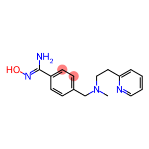 N'-hydroxy-4-({methyl[2-(pyridin-2-yl)ethyl]amino}methyl)benzene-1-carboximidamide