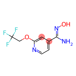 N'-hydroxy-2-(2,2,2-trifluoroethoxy)pyridine-4-carboximidamide