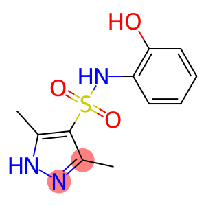 N-(2-hydroxyphenyl)-3,5-dimethyl-1H-pyrazole-4-sulfonamide