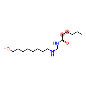 N-[[(8-Hydroxyoctyl)amino]methyl]hexanamide