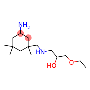 3-[[N-(2-Hydroxy-3-ethoxypropyl)amino]methyl]-3,5,5-trimethylcyclohexylamine