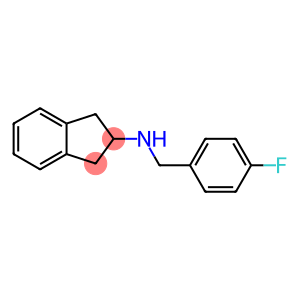 N-(4-FLUOROBENZYL)INDAN-2-AMINE
