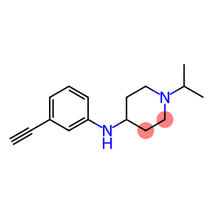 N-(3-ethynylphenyl)-1-(propan-2-yl)piperidin-4-amine