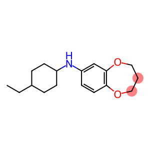N-(4-ethylcyclohexyl)-3,4-dihydro-2H-1,5-benzodioxepin-7-amine