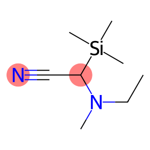 2-(N-Ethyl-N-methylamino)-2-(trimethylsilyl)acetonitrile