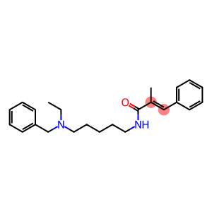 N-[5-(Ethylbenzylamino)pentyl]-2-methyl-3-(phenyl)acrylamide