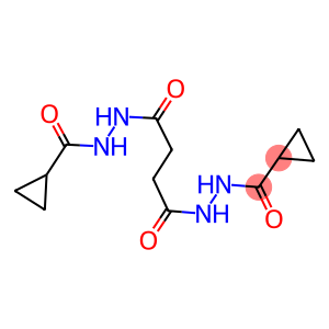 N'-{4-[2-(cyclopropylcarbonyl)hydrazino]-4-oxobutanoyl}cyclopropanecarbohydrazide