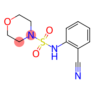 N-(2-cyanophenyl)morpholine-4-sulfonamide