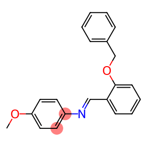 N-{(E)-[2-(benzyloxy)phenyl]methylidene}-N-(4-methoxyphenyl)amine