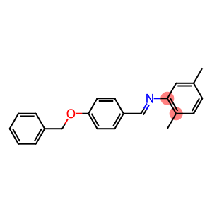 N-{(E)-[4-(benzyloxy)phenyl]methylidene}-N-(2,5-dimethylphenyl)amine