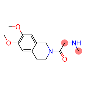 N-[2-(6,7-dimethoxy-3,4-dihydroisoquinolin-2(1H)-yl)-2-oxoethyl]-N-methylamine
