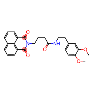 N-[2-(3,4-dimethoxyphenyl)ethyl]-4-(1,3-dioxo-1H-benzo[de]isoquinolin-2(3H)-yl)butanamide