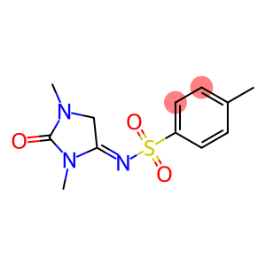 N-(1,3-dimethyl-2-oxo-4-imidazolidinylidene)-4-methylbenzenesulfonamide