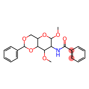 N-(6,8-dimethoxy-2-phenylhexahydropyrano[3,2-d][1,3]dioxin-7-yl)benzamide