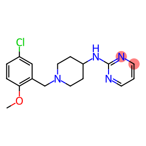 N-[1-(5-Chloro-2-methoxybenzyl)-4-piperidyl]-2-pyrimidinamine