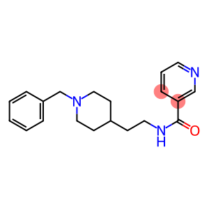 N-[2-(1-Benzyl-4-piperidinyl)ethyl]pyridine-3-carboxamide