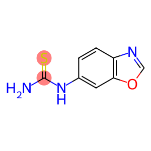 N-(1,3-benzoxazol-6-yl)thiourea