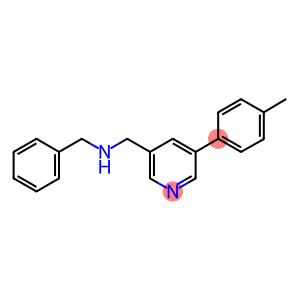 N-BENZYL-1-[5-(4-METHYLPHENYL)PYRIDIN-3-YL]METHANAMINE